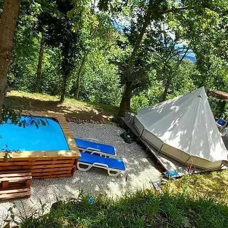 Bell-Tenten Quinta Pomar Do Pontido Кабесейраш-ді-Башту Екстер'єр фото